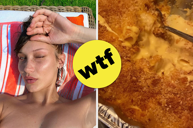 I’m Disturbed And Horrified By Bella Hadid’s Soupy Mac 'N' Cheese For Thanksgiving