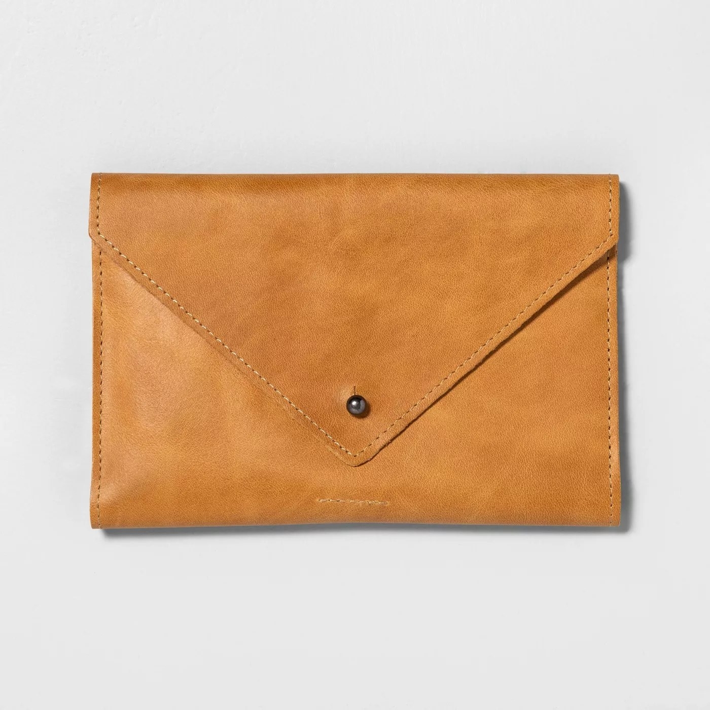 The cognac leather wallet