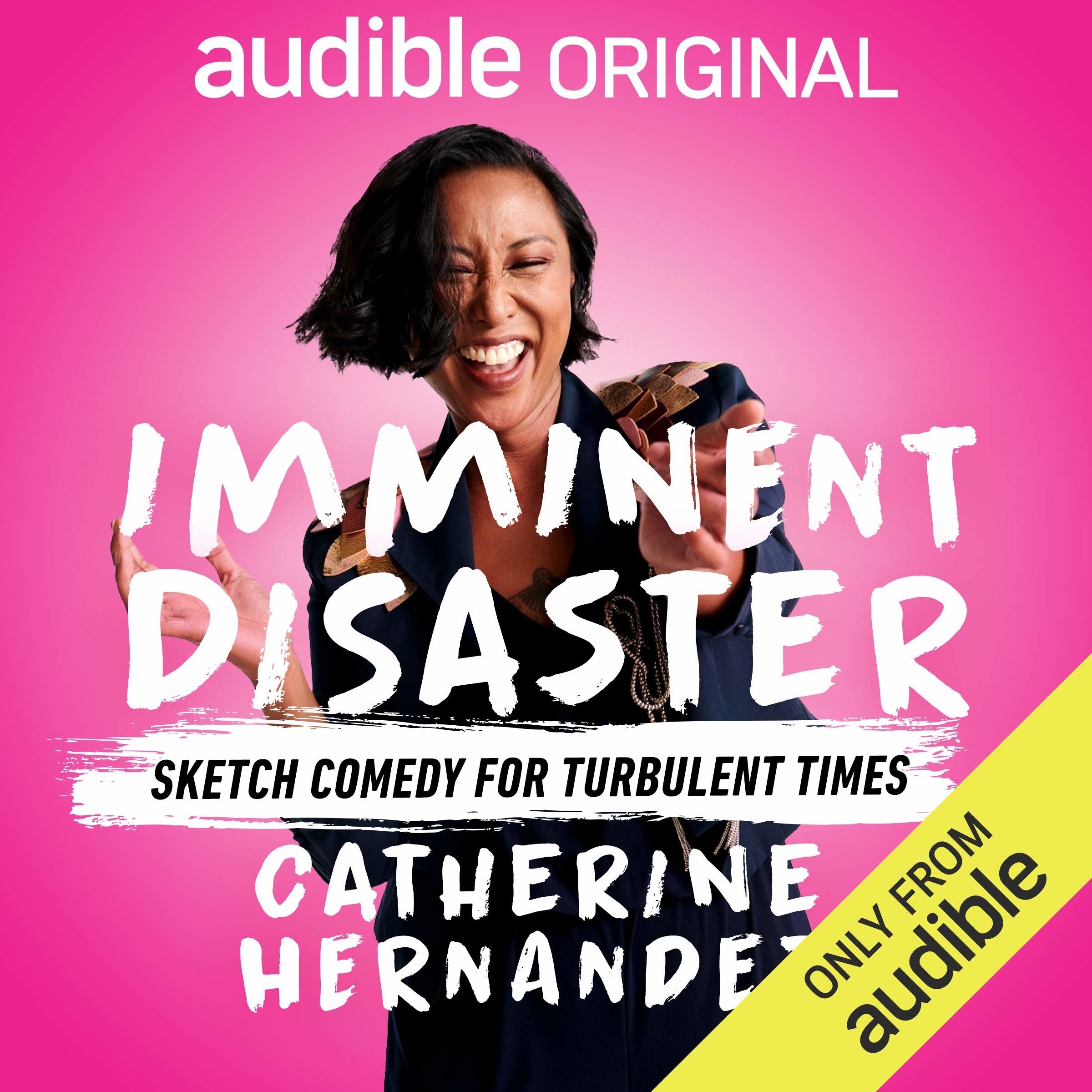 The cover of Catherine Hernandez&#x27;s audiobook &quot;Imminent Disaster&quot;