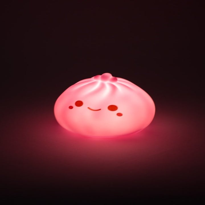 a tiny glowing dumpling