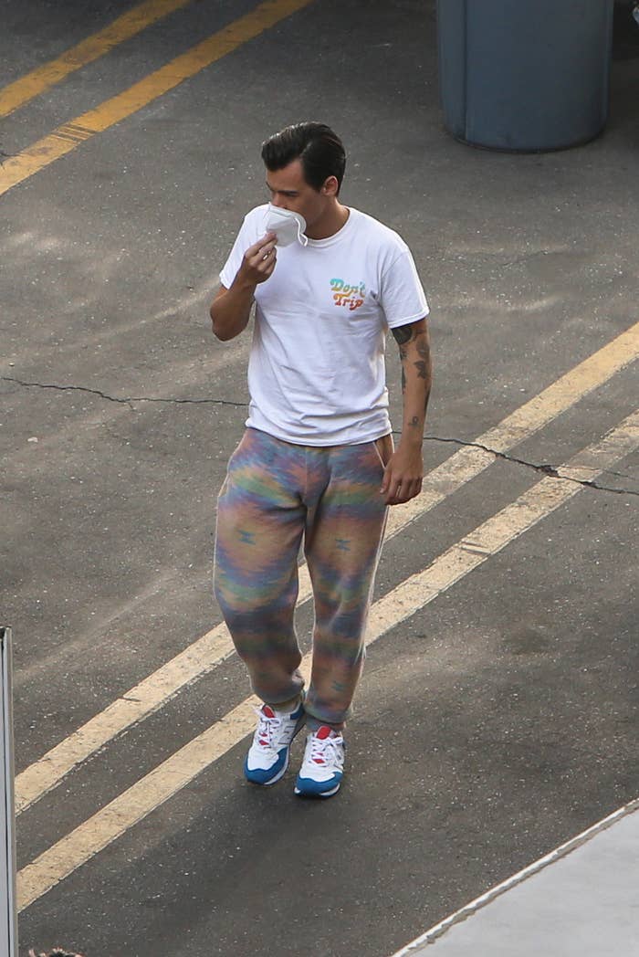 Harry Styles Don T Worry Darling Slicked Back Hair