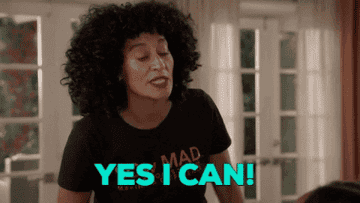 Tracee Ellis Ross says, &quot;Yes, I can!&quot; on Blackish