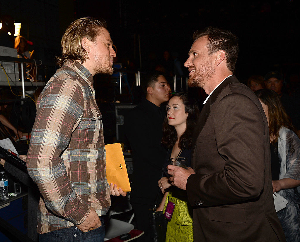 Charlie Hunnam and Jason Segel attend Spike TV&#x27;s &quot;Guys Choice 2014&quot;