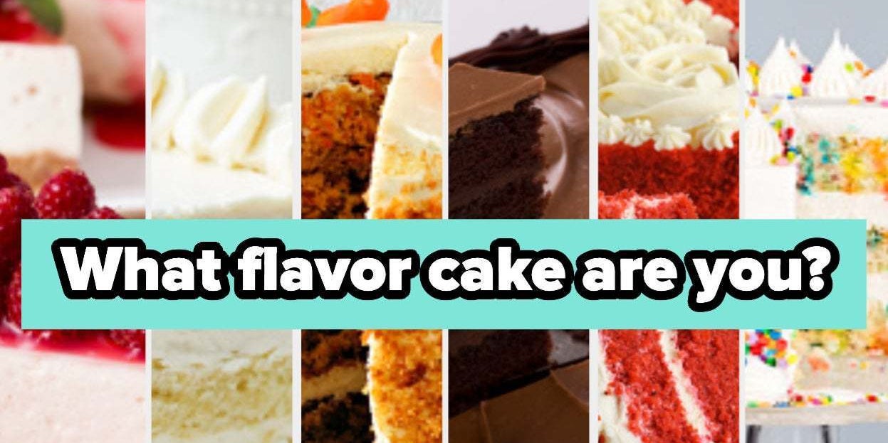 What Flavor Cake Are You? Personality Quiz