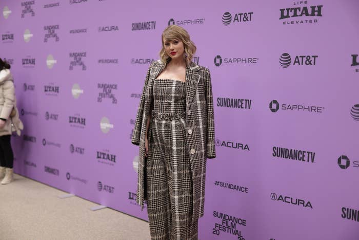 Taylor Swift attends the 2020 Sundance Film Festival - &quot;Miss Americana&quot; Premiere at Eccles Center Theatre on January 23, 2020 in Park City, Utah.