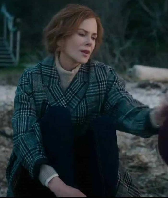 Grace Fraser from &quot;The Undoing&quot; in a plaid blazer