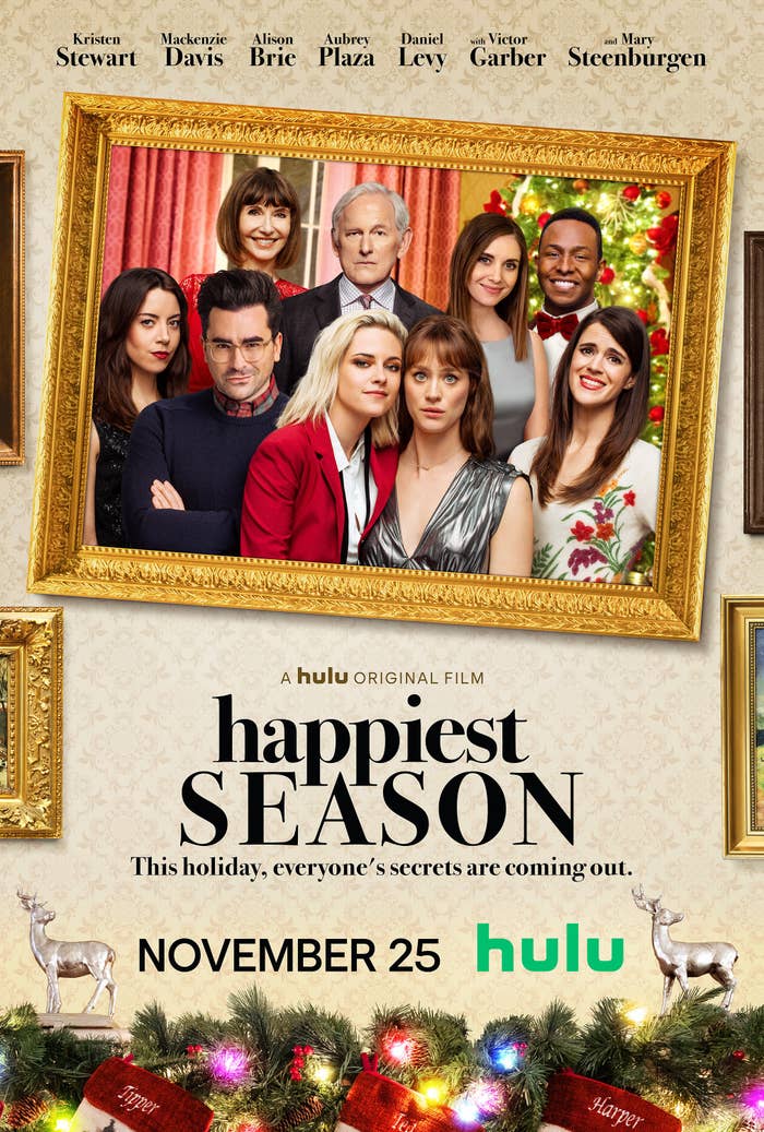 The press release poster for the movie &quot;Happiest Season.&quot;