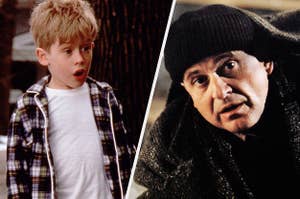 Kevin and Harry from Home Alone