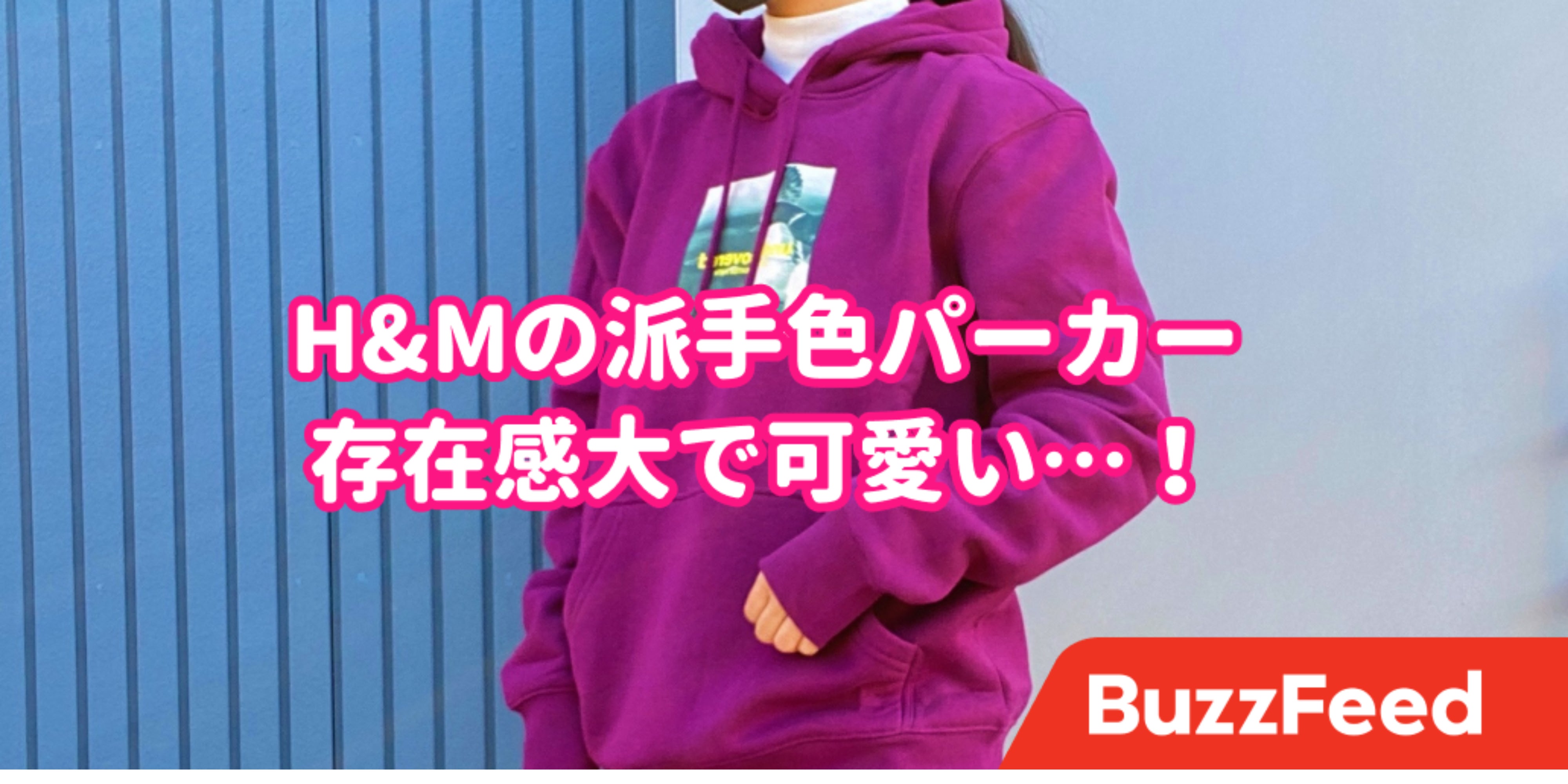 一目惚れしました H Amp Mの メンズパーカー は女子が着ても可愛い