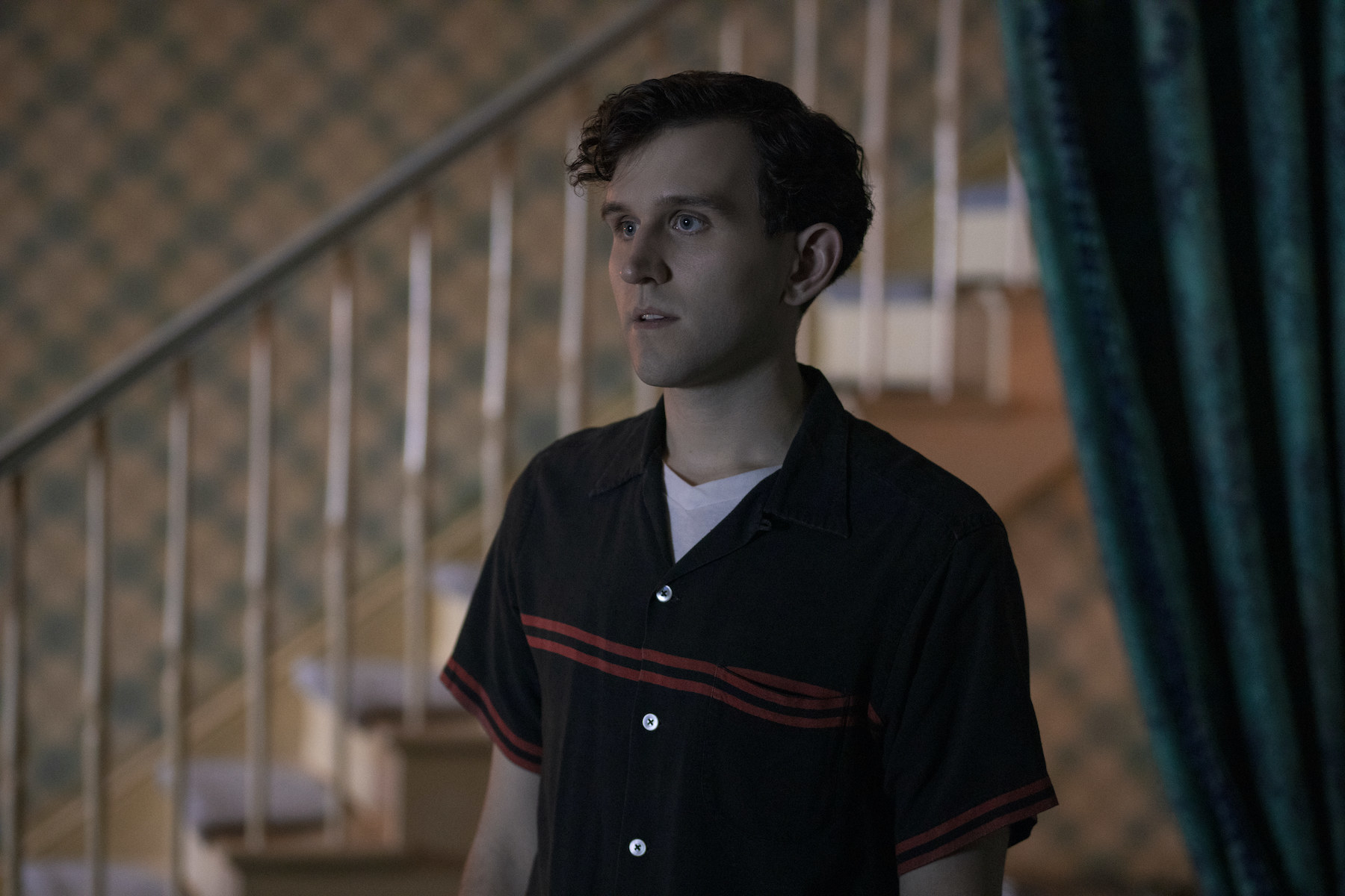 HARRY MELLING as HARRY BELTIK in episode 105 of THE QUEEN’S GAMBIT