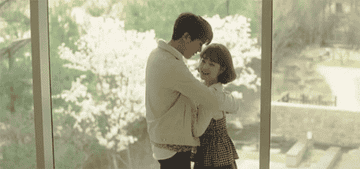Do Bongsoon hugs Ahn Minhyuk in the K Drama Strong Woman Do Bong Soon