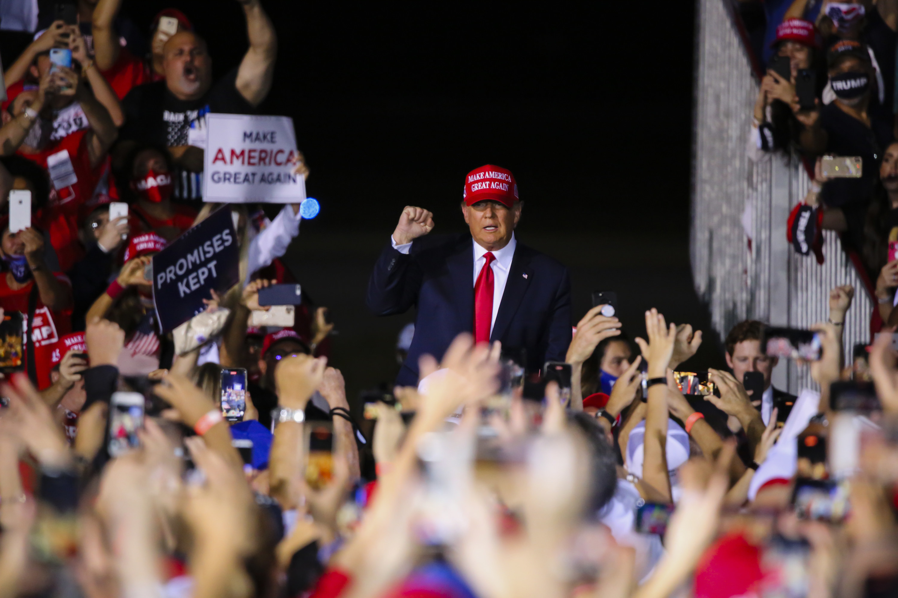 Trump Wins Florida, Keeping Best Path To Reelection Open