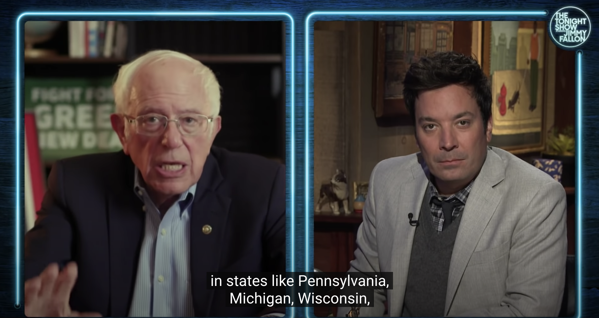 Watch Bernie Sanders Election Night Explainer Goes Viral