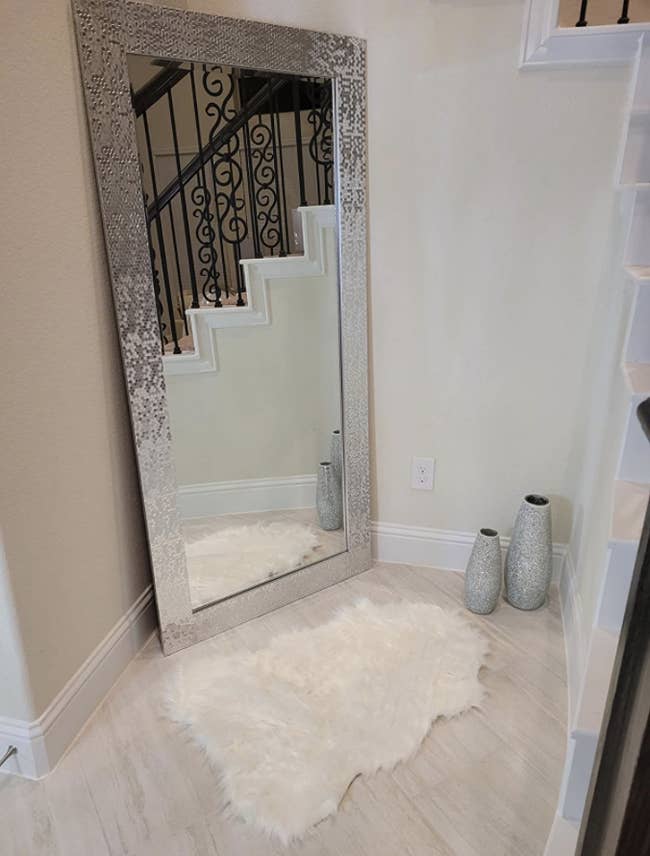 Reviewer photo of mirror in home