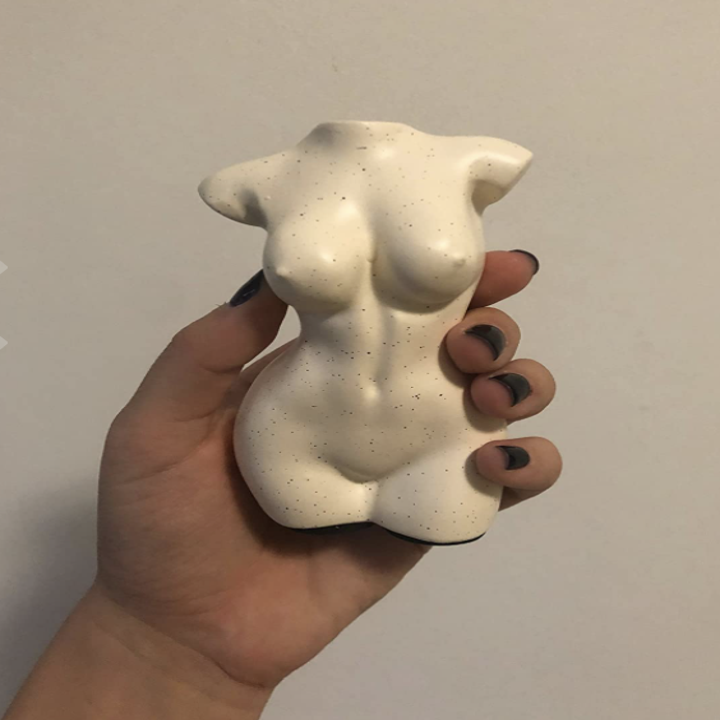 Reviewer photo of vase in hand