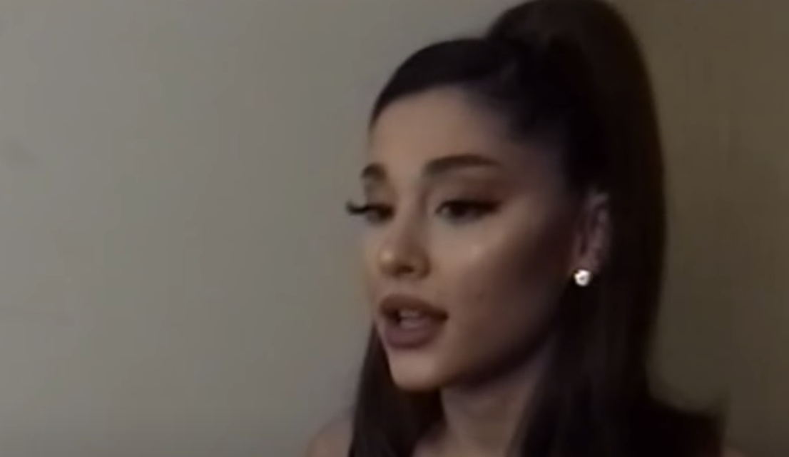Ariana asking, &quot;We all needed that Instagram post that badly?&quot; 