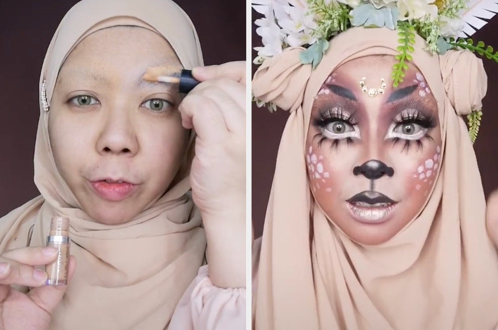 28 Dramatic Makeup Transformations From Tiktok That Prove Some People