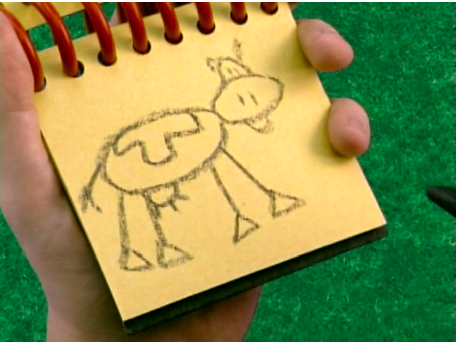 Steve&#x27;s poor drawing of a cow