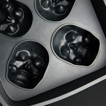 the skull ice mold