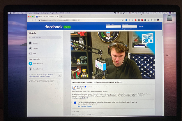 Facebook Live Spread Election Conspiracies And Russian State-Controlled Content Despite Employee Fears