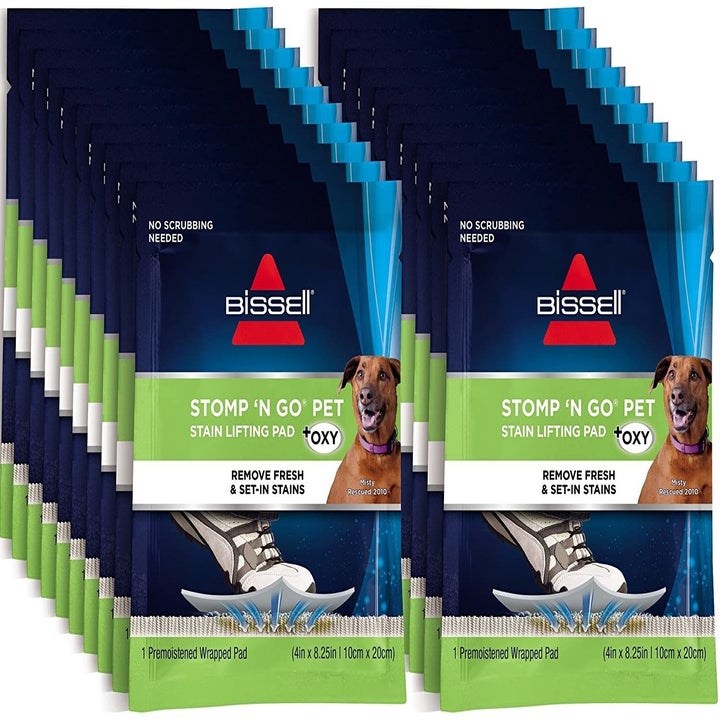 The stain-removing pads