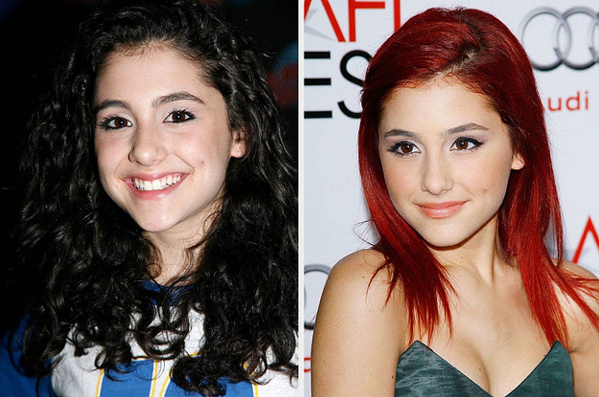 ariana grande red hair extensions