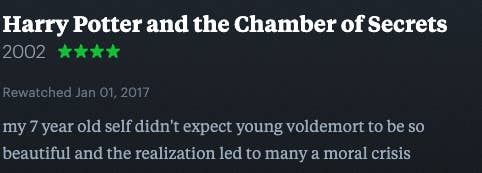 Hilarious Letterboxd Reviews Of The Harry Potter Movies
