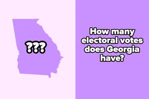 Map og Georgia titled, 
