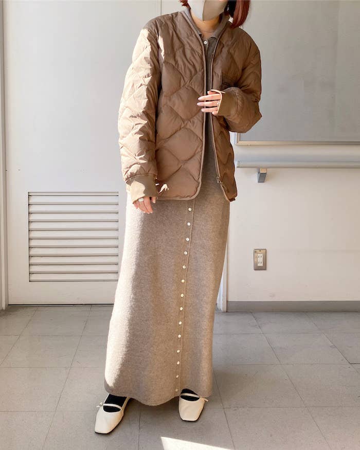 名品じゃん ユニクロuの ダウンジャケット 軽くって暖かいし めっちゃ着回せる