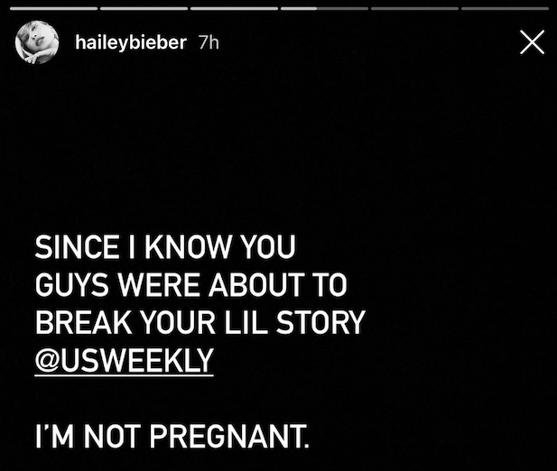 Hailey Bieber Said 