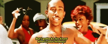 Ludacris rapping in his &quot;What&#x27;s Your Fantasy&quot; music video