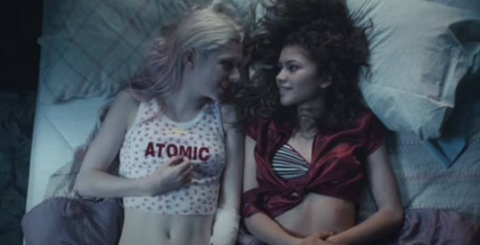 Rue and Jules from "Euphoria"