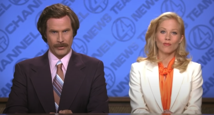 Ron and Veronica from &quot;Anchorman&quot;