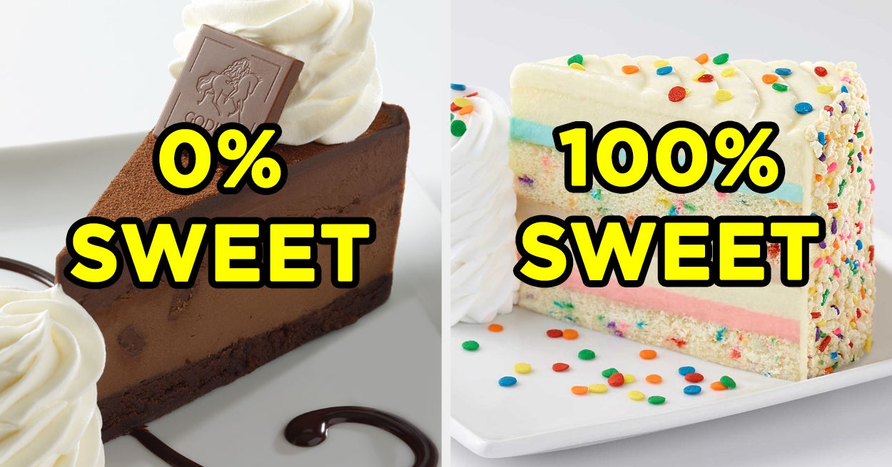 What Percent Sweet Are You Cheesecake Factory Quiz