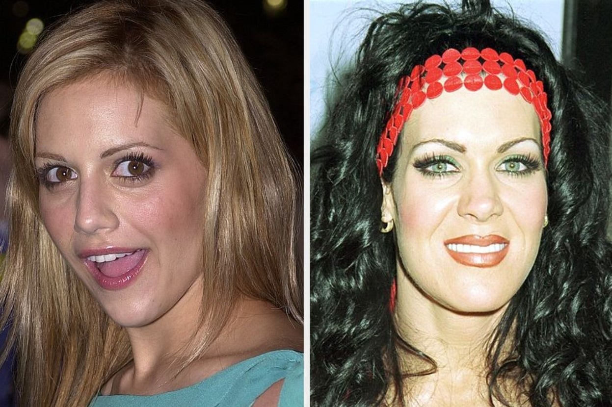 Brittany Murphy and wrestling personality Chyna 