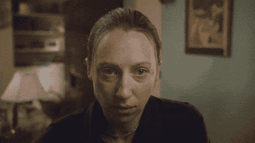 A GIF from &quot;Pen15&quot; of Anna talking about chat rooms