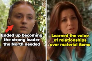 Sansa Stark from "Game of Thrones" and Gaby Solis from "Desperate Housewives"