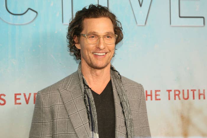 Matthew McConaughey attends the 2019 premiere of HBO's "True Detective" Season 3