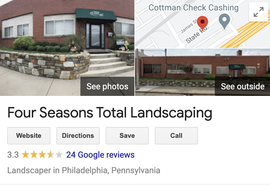 four seasons total landscaping