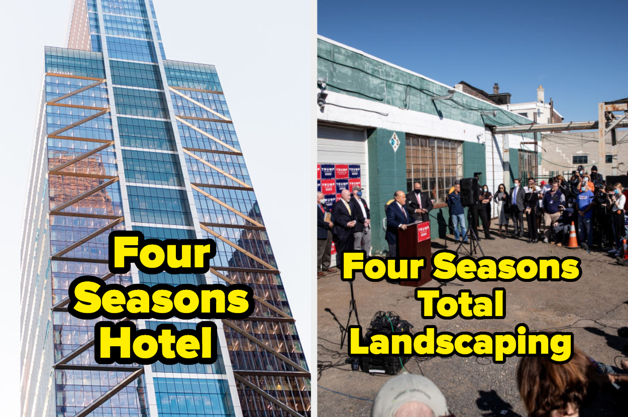 Trump's Four Seasons Total Landscaping Conference Twitter Reactions