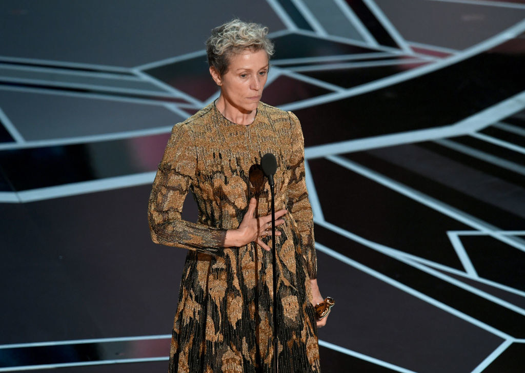 Frances at the 90th Annual Academy Awards