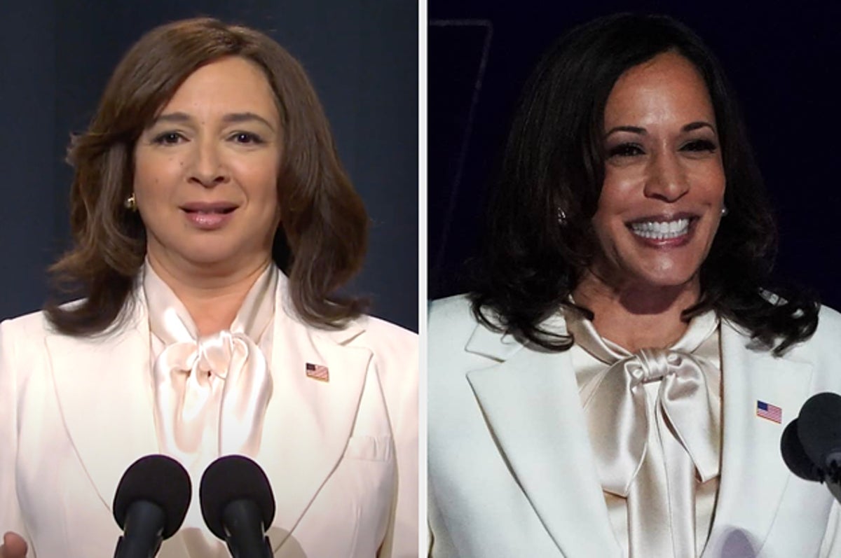 SNL Maya Rudolph's Kamala Harris Wardrobe Is Identical