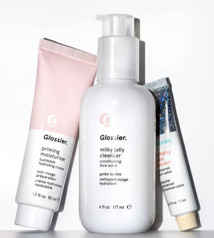 Glossier 3-step skincare set 