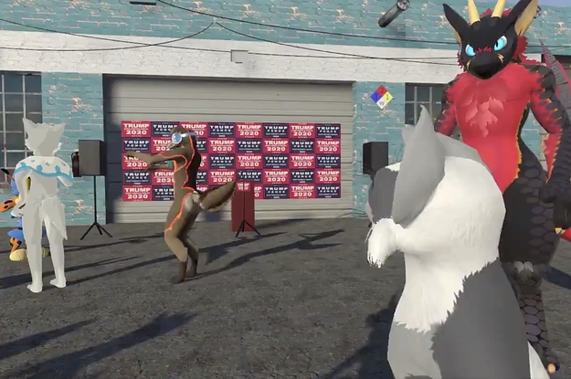 VR Furries Are Now Running Around The Four Seasons Total Landscaping