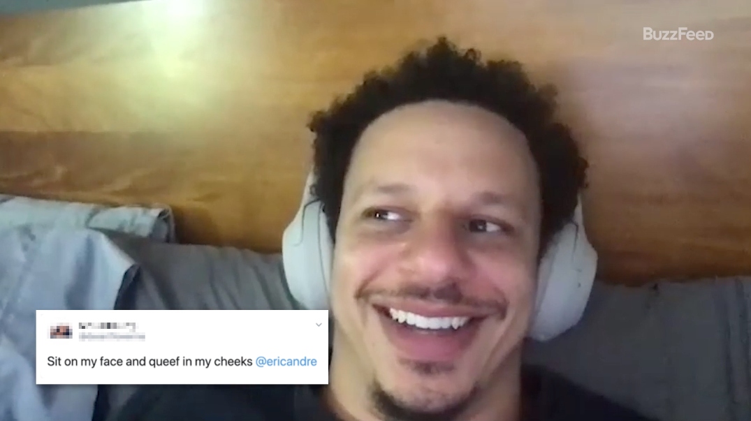 Eric Andre reading thirst tweets. 