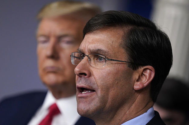 Trump Announced That He Fired The Secretary Of Defense On Twitter