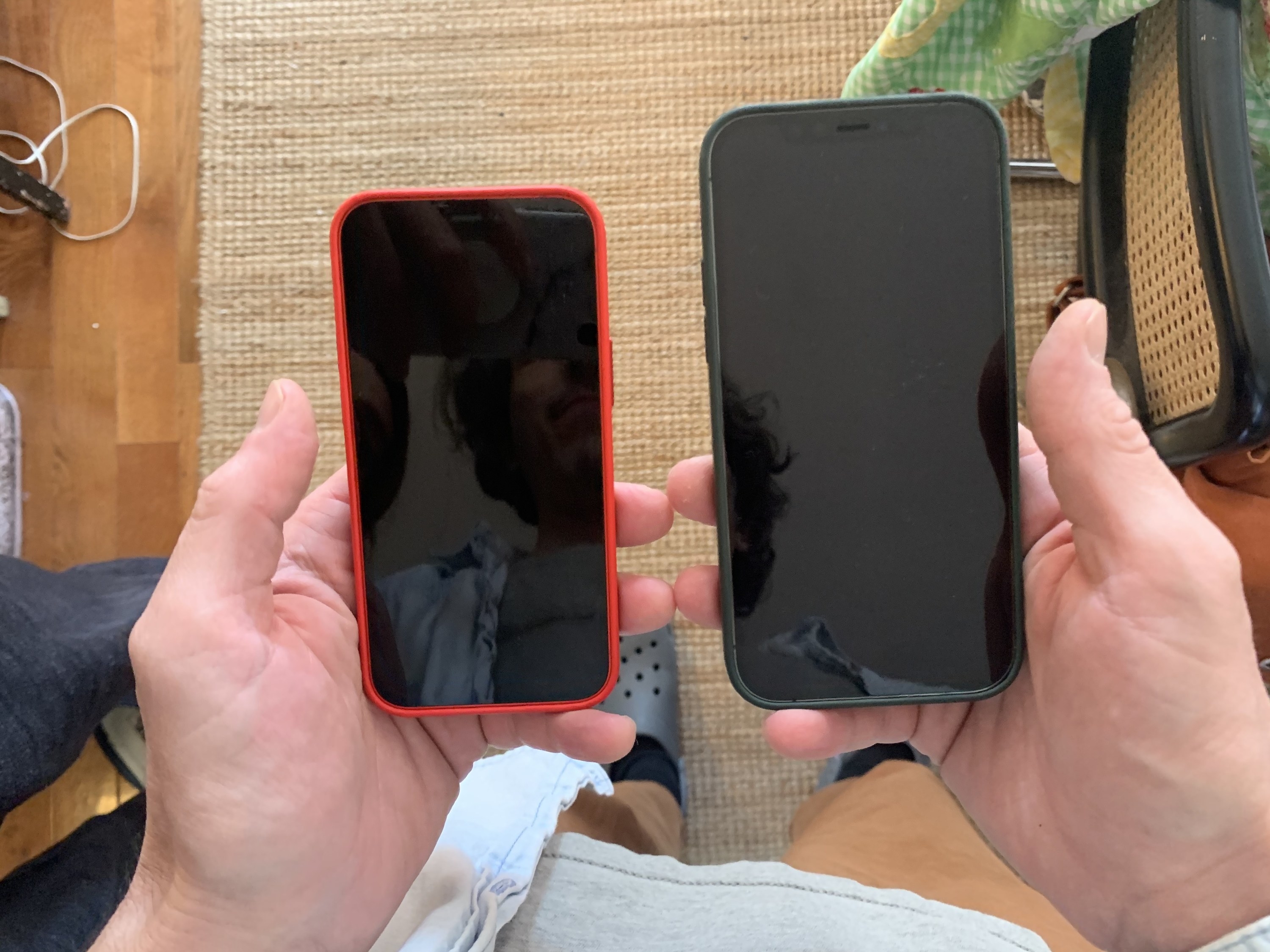 iphone 12 vs 12 mini dimensions