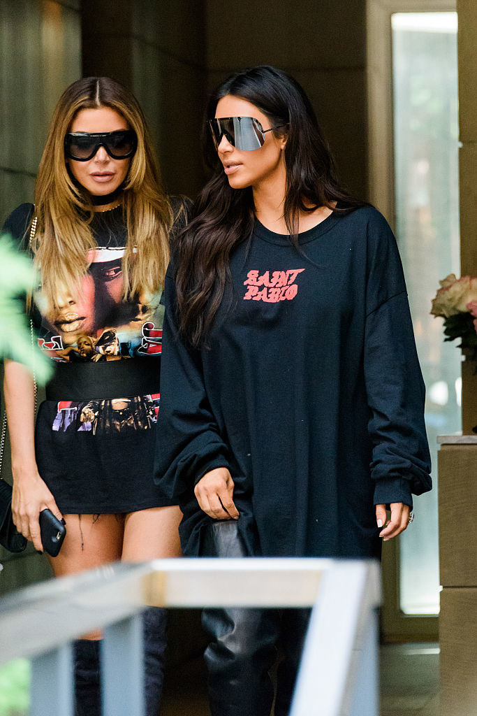 Kim Kardashian and Larsa Pippen