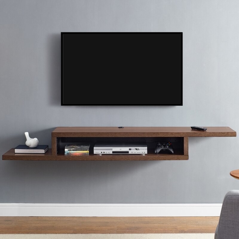brown tv stand 