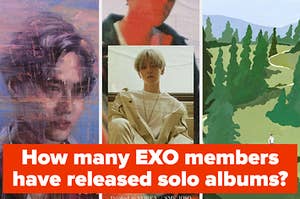 Album covers from suho baekhyun and chen
